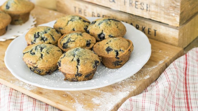 Blueberry muffins contain more sugar than a can of Cola