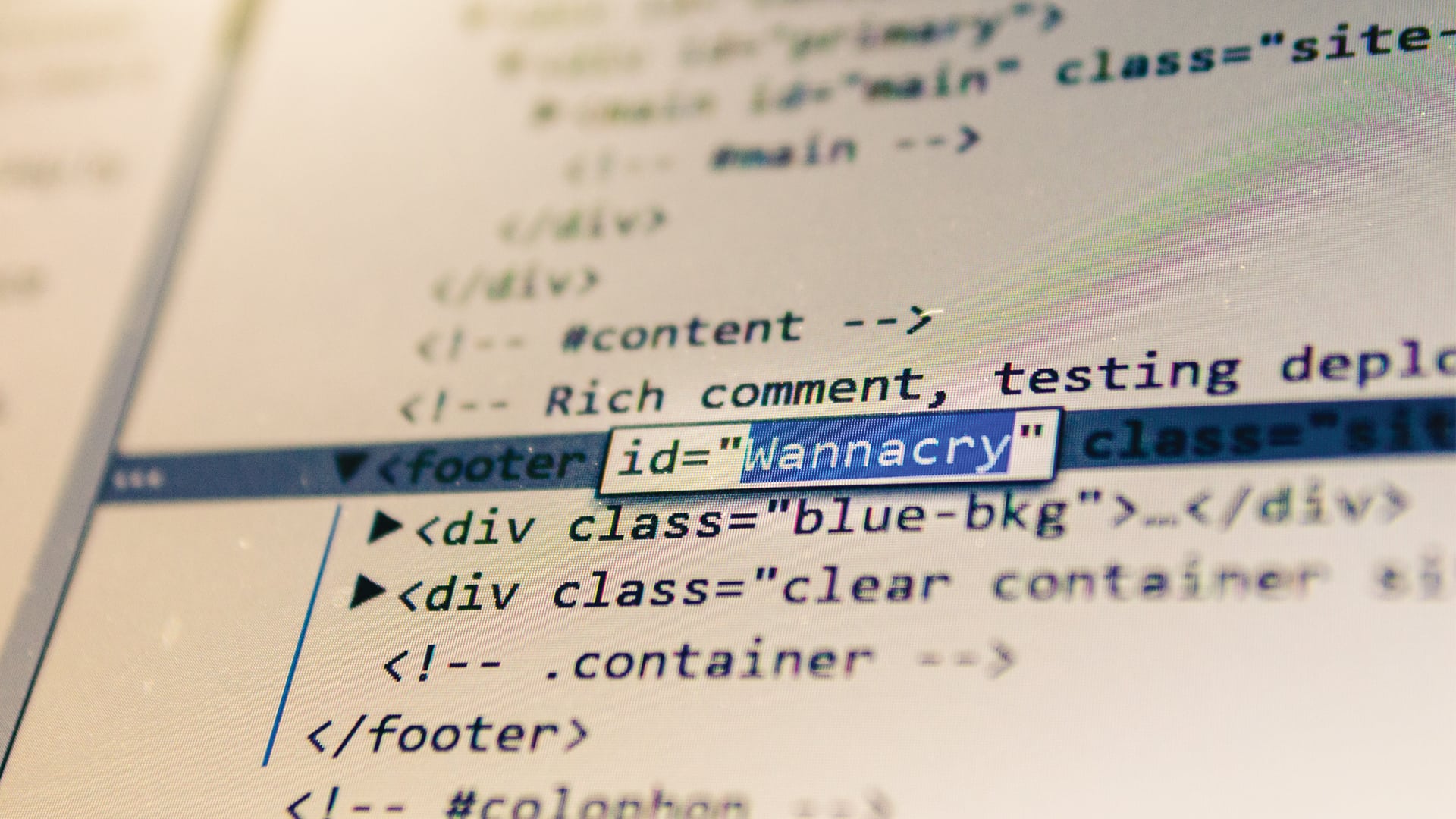 Learning from the WannaCry ransomware attack