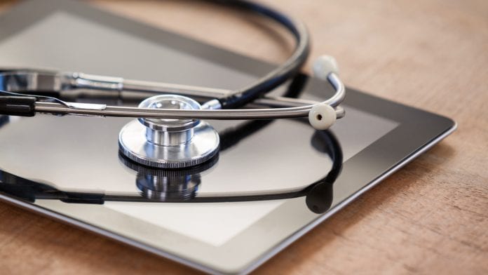 tablet and Doctors stethoscope