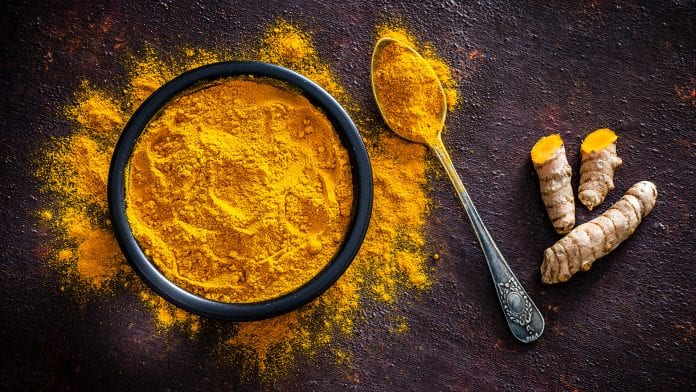 turmeric in a bowl