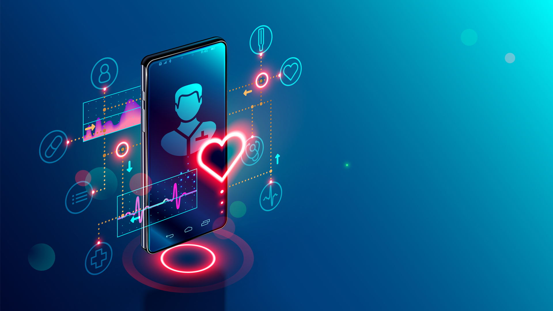 Heat map of COVID-19 symptoms created by heath and data scientists