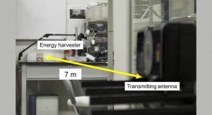 Drawing electric power from wireless telecommunication signals