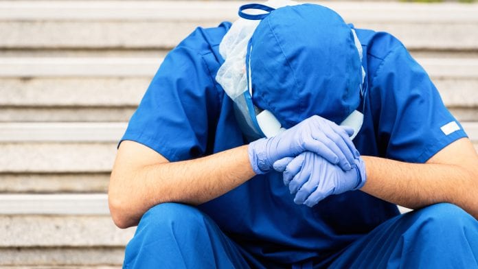 iStock-Juanmonino Mental health problems and burnout among healthcare workers