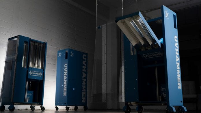 © Kyle Summers Reimaging UVC disinfection technology with UVHammer