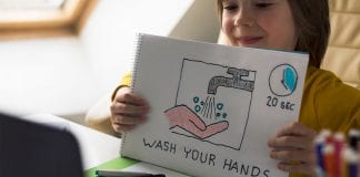 Hand hygiene messaging