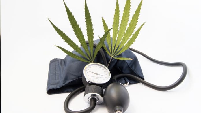 Treating hypertension with cannabis