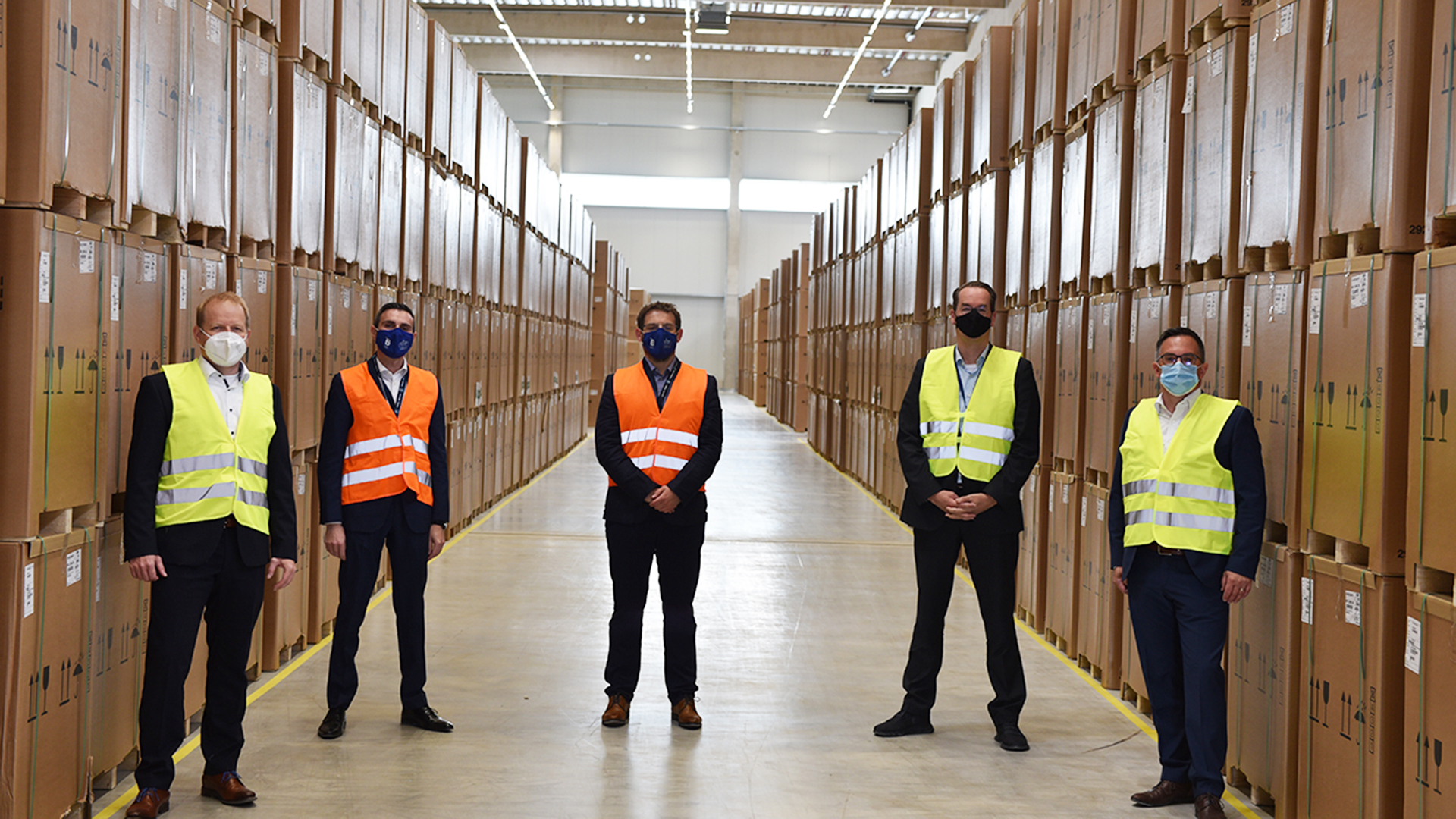 B Medical Systems and Kuehne+Nagel BeLux open new distribution centre