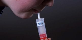 Easy, user-friendly saliva sampling to improve infection control