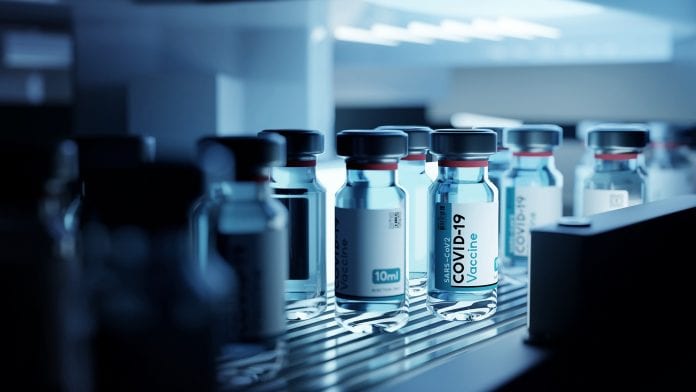 Production of Covid-19 Vaccine Vials In Cold Storage vaccine cold chain