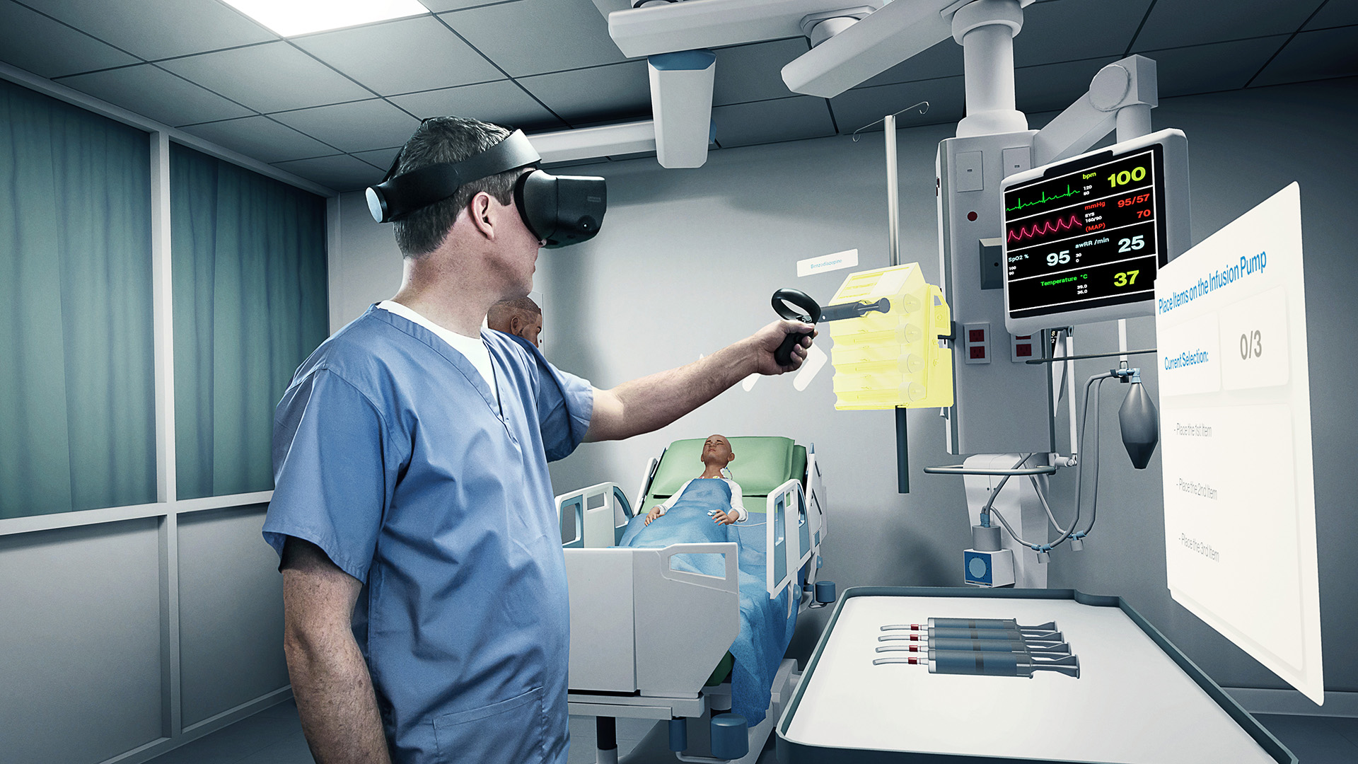 Darkroom vr. VR/ar Healthcare. Immersive VR Education. Клиника Аакаш.
