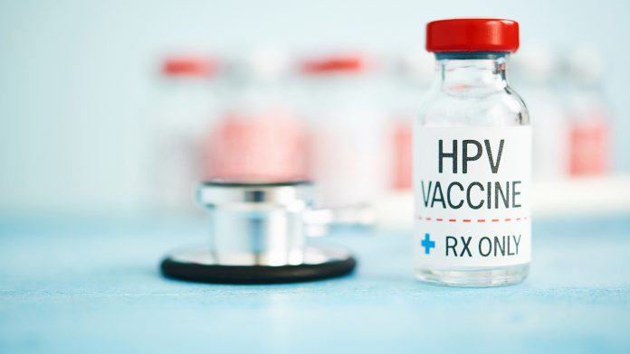 Medical Vial with HPV Vaccine HPV vaccine