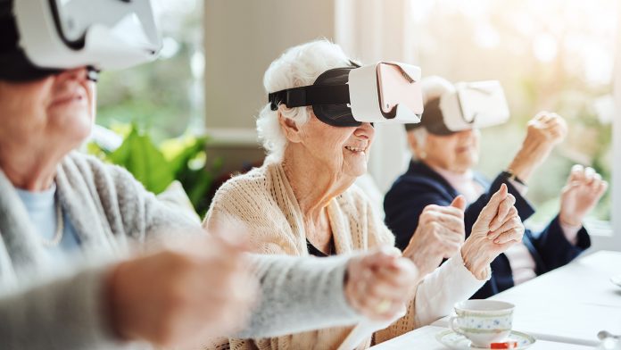 Revolutionising what retirement means with virtual reality VR test