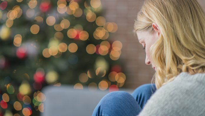 Levels of depression and anxiety increased over Christmas in the UK