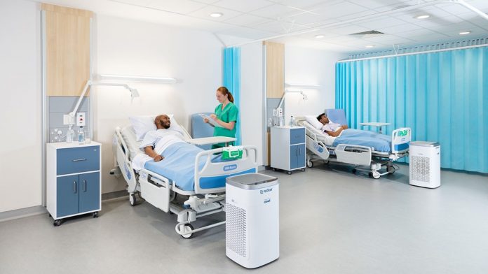 Rediair in situ with Nurses air filtration system
