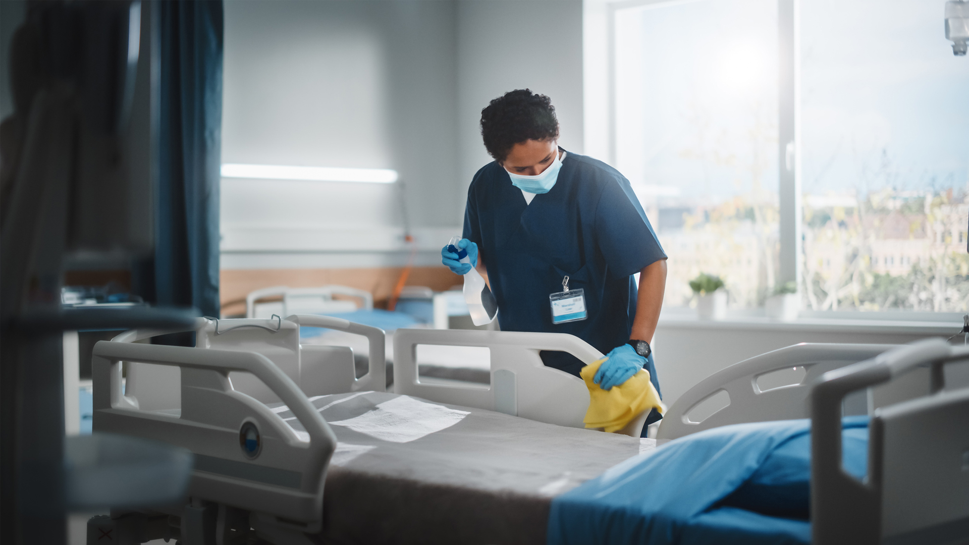 Reducing Clostridium difficile infection rates with hydrogen peroxide