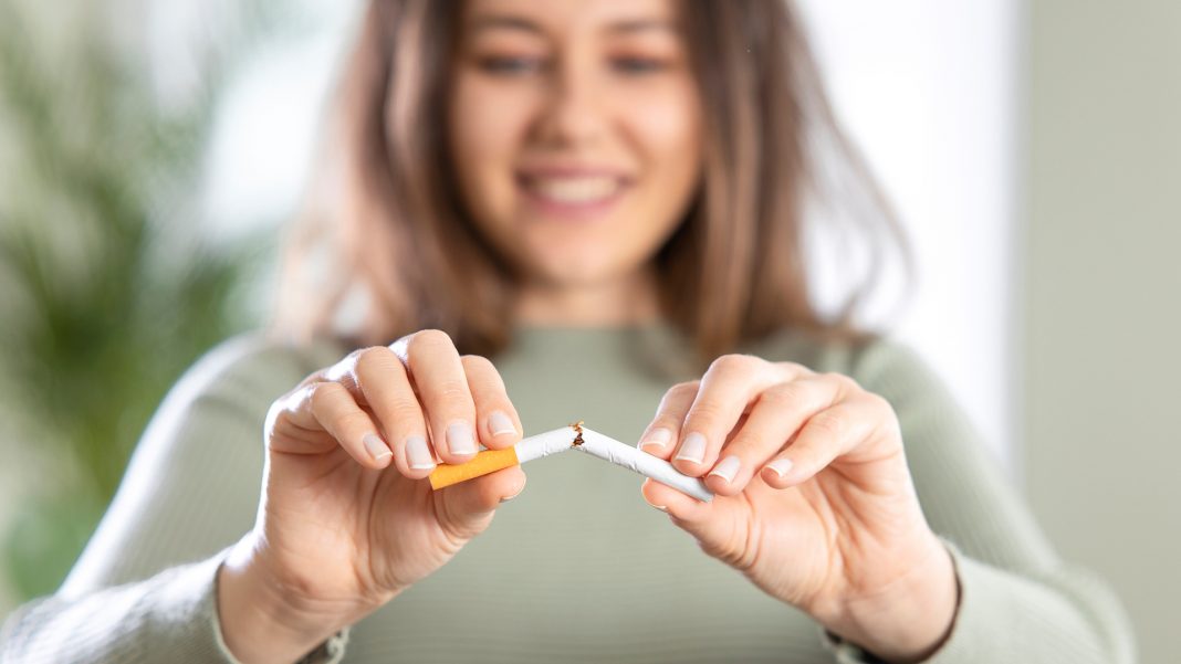 Noninvasive brain stimulation helps people quit smoking