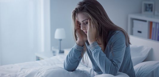 not getting enough sleep