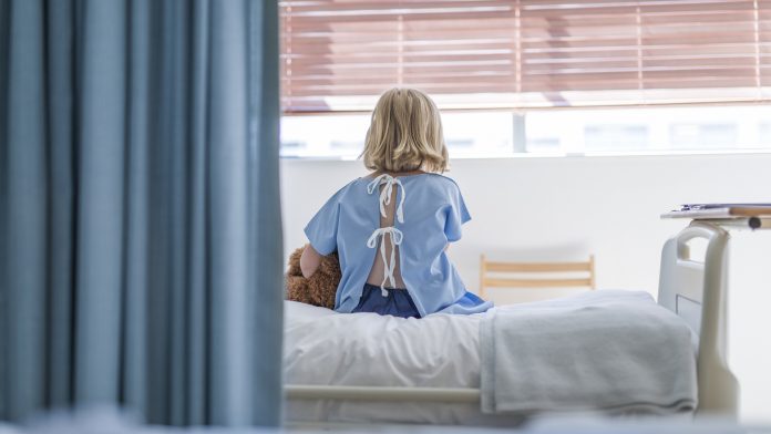 Children’s hospital waiting lists hit 350,000 for the first time