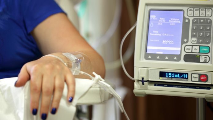 Intravenous IV drip IV pumps