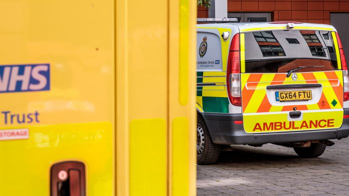 Epsom,Surrey,,London,Uk,,June,10,2022,,Nhs,Ambulance,Service nhs waiting list