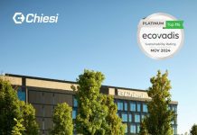 Chiesi earns EcoVadis Platinum Medal for the second year running ecovadis platinum medal